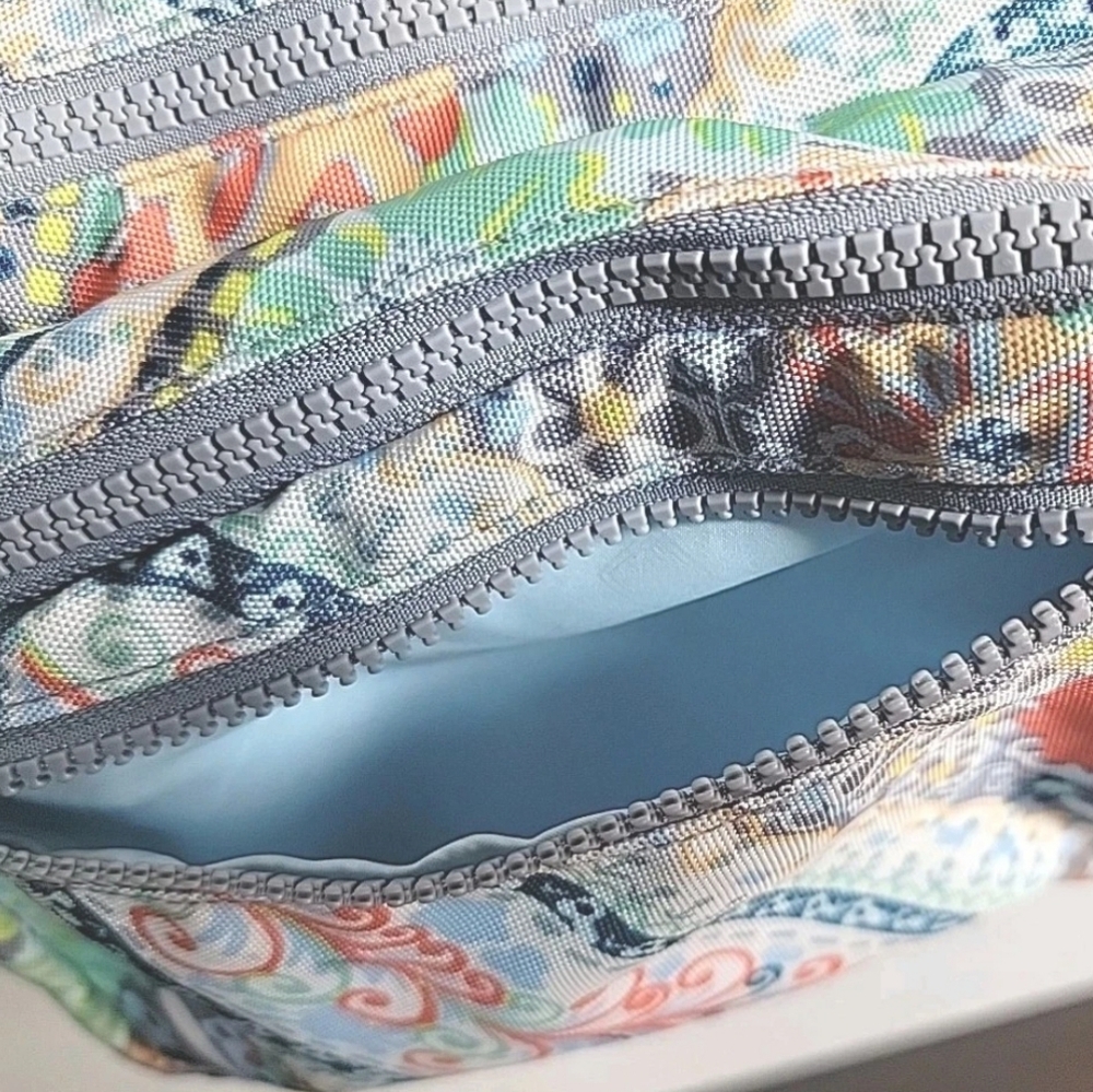 Vera Bradley ReActive Floral Citrus Paisley Mini Sling Backpack - Picture 6 of 8